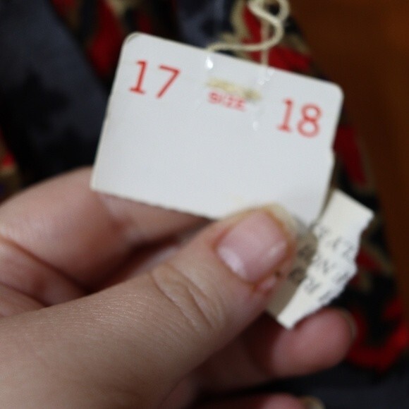 Vintage Midi Skirt Adam Yves Colorful Floral Gray Skirt 18 - Picture 11 of 11